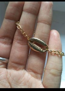 Small Lock Type Earring Shell Pendent Combo Offer