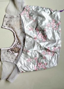 Floral Embroidered Fabric