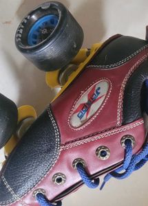 Red &amp; Black Shoes Roller Skates