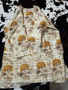 Floral Print Tunic Top