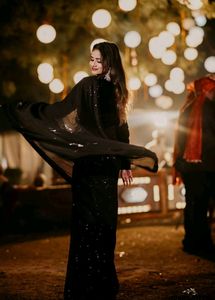 Black Sequence Saaree