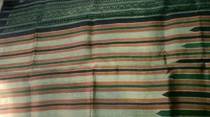 Green saree With Blouse