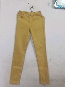 Mustard Yellow Skinny Jeans