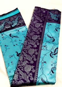 Tissue Saree With Blouse Piece