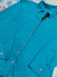 Teal Long Sleeve Shirt