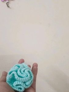 Handmade Carnation crochet Flower