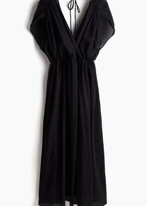 H&amp;M Black Boho Cotton dress