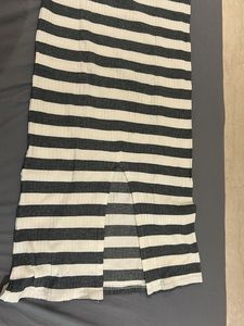 Beautiful Strip Long Dress