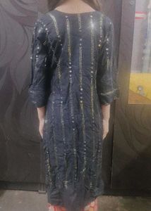 Beautiful Black Kurta For Girls Kids
