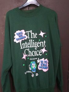 Green Graphic Sweatshirt