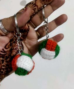 Crochet Ball Keychains, Handmade, New 🏐 Keychain