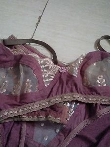 Purple Bra &amp; Panty Set
