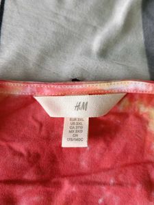 HM Tie Dye Short Sleeve Top