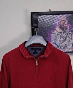 Tommy Hilfiger Knit Red Sweater