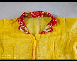 Yellow Designer Blouse