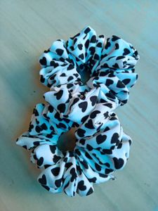 6 Handmade scrunchies❤️❤️