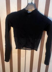 Black Long Sleeve Top