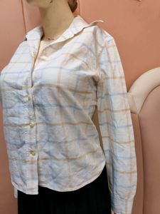 White Full Sleeves Shirt