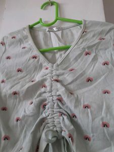 Cute Rainbow Print Top