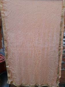 Peach Colour Daily use Dupatta