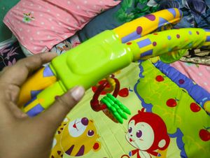 Baby Activity Gym with Animal Print