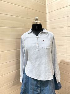 Hollister Pintresty 🌸Striped Shirt