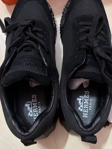 Hermes Bouncing Black Sneakers