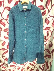 Stylish Blue Checked Shirt