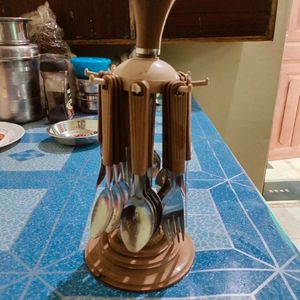 Vintage Spoon &amp; Fork Carousel