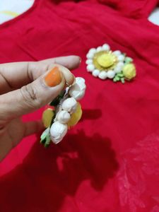 Unused Flower Jewellery Set