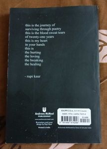 Milk and Honey by Rupi Kaur (IMPORTED)
