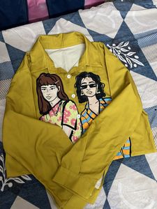 Fix Price ! Graphic Print Jacket