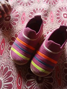 Cute Striped Baby Shoes