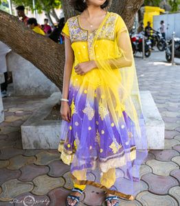 New Anarkali Churidar Set