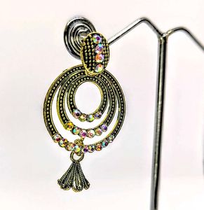 Circle Dangle Earrings