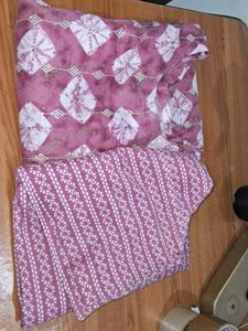 Pink kameez salwar dupatta Set❤️🤍