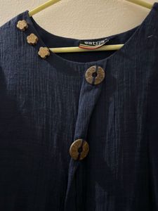 Navy Blue Maxi Dress