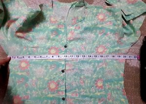 PASTEL GREEN SUMMERY KURTA