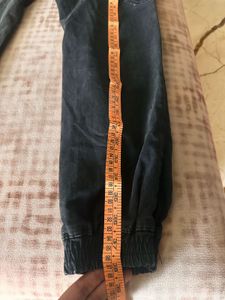 Black Jogger Pants 6 Pocket