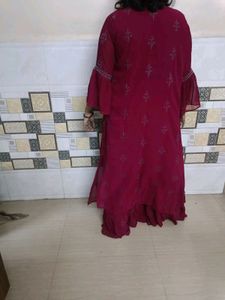 3 In 1 Top, Plazzo And Jacket