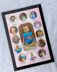 3 Black Blank A4 Size Photo Frame With Glass