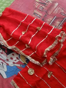 Karwachauth Special Red Gota Patti Suit