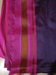 Elegant Purple Khan Saree