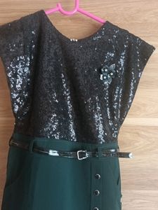 Girl Dress With Belt