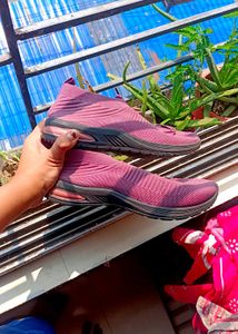 Purple Sneakers Casual shoe