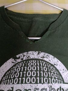 Two Tshirts Blue Green