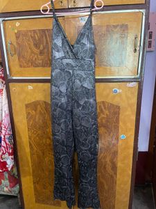 Cilory Elegant Floral Slate jumpsuit
