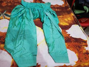 Elegant printed Embroidered Kurta patiyala salwar