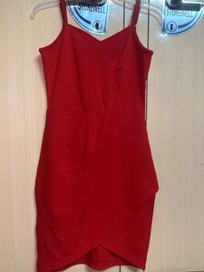 Red Bodycon Mini Dress