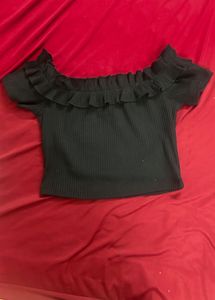Off-Shoulder Ruffle Top